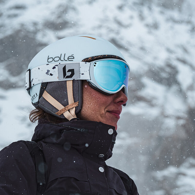 ECO BLANCA, Ice White Matte-Volt Ice Blue Cat 3, hi-res image number null